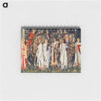 アートメモ帳-Quest for the Holy Grail Tapestries: The Arming and Departure of the Knights - エドワード バーン ジョーンズ Memo.