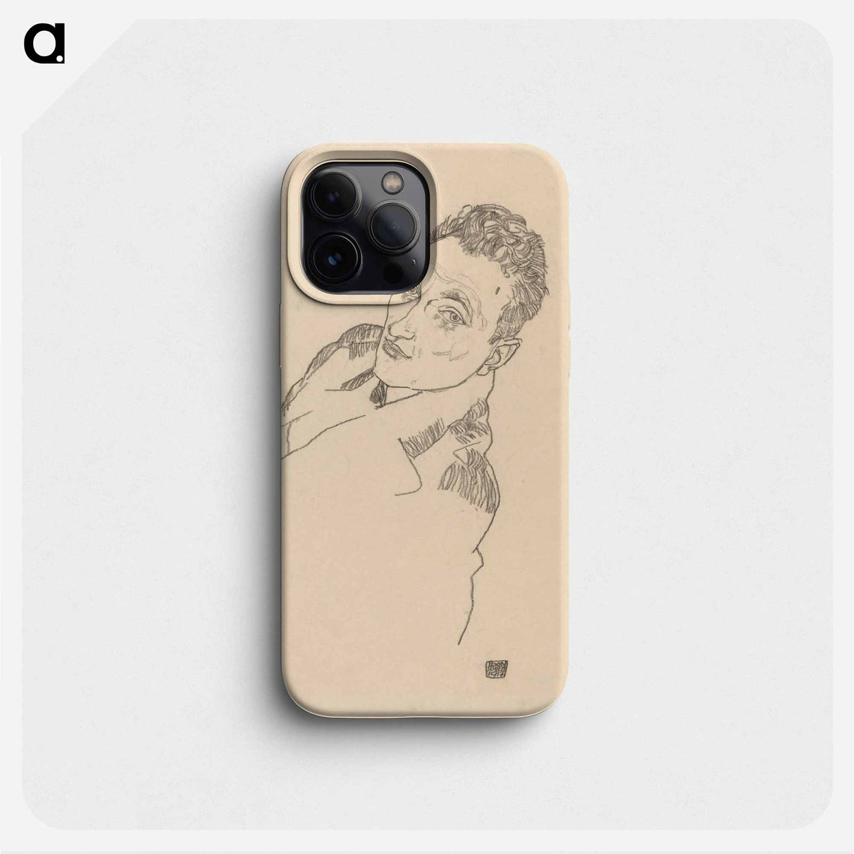 Karl Grunwald - Egon Schiele Phone Case.