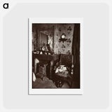 アートポストカード-Paris Interior
 - ウジェーヌ アジェ Postcard.
