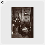 アートポストカード-Paris Interior
 - ウジェーヌ アジェ Postcard.