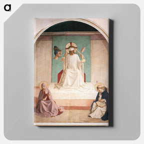 アートパネル-The Mocking of Christ - フラ アンジェリコ Canvas.