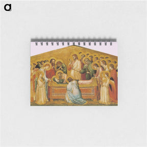 アートメモ帳-The Death of the Virgin - ジョット ディ ボンドーネ Memo.