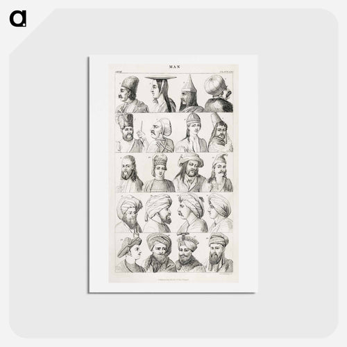 Man
 - ゴールドスミスの生き生きとした自然 Postcard.