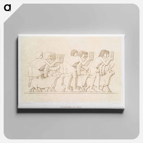 アートパネル-Cattle Count
 - エジプト美術史 Canvas.