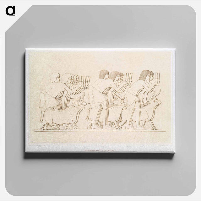 アートパネル-Cattle Count
 - エジプト美術史 Canvas.