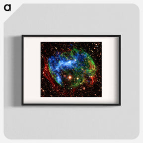 アートポスター-Supernova Remnant W49B
 - ハッブル画像 Poster.