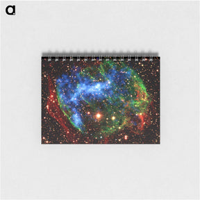 アートメモ帳-Supernova Remnant W49B
 - ハッブル画像 Memo.