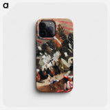 Rehearsal of the Pasdeloup Orchestra at the Cirque d'Hiver - John Singer Sargent Phone Case.