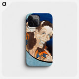 Laughing Demoness - 葛飾 北斎 Phone Case.