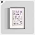 アートポスター-Lunetier, Ouvrages et Outils
 - 国立医学図書館 Poster.