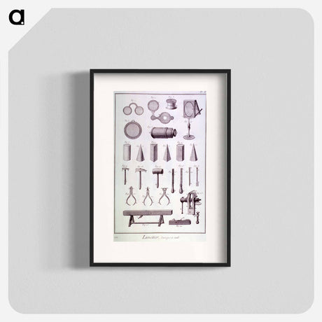 アートポスター-Lunetier, Ouvrages et Outils
 - 国立医学図書館 Poster.