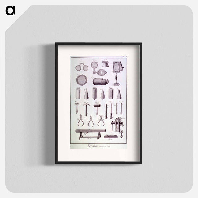 アートポスター-Lunetier, Ouvrages et Outils
 - 国立医学図書館 Poster.