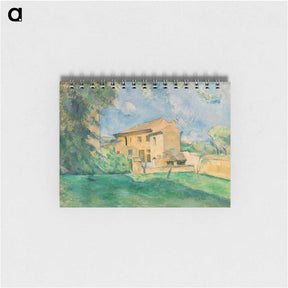 アートメモ帳-The Farm at the Jas de Bouffan - ポール セザンヌ Memo.