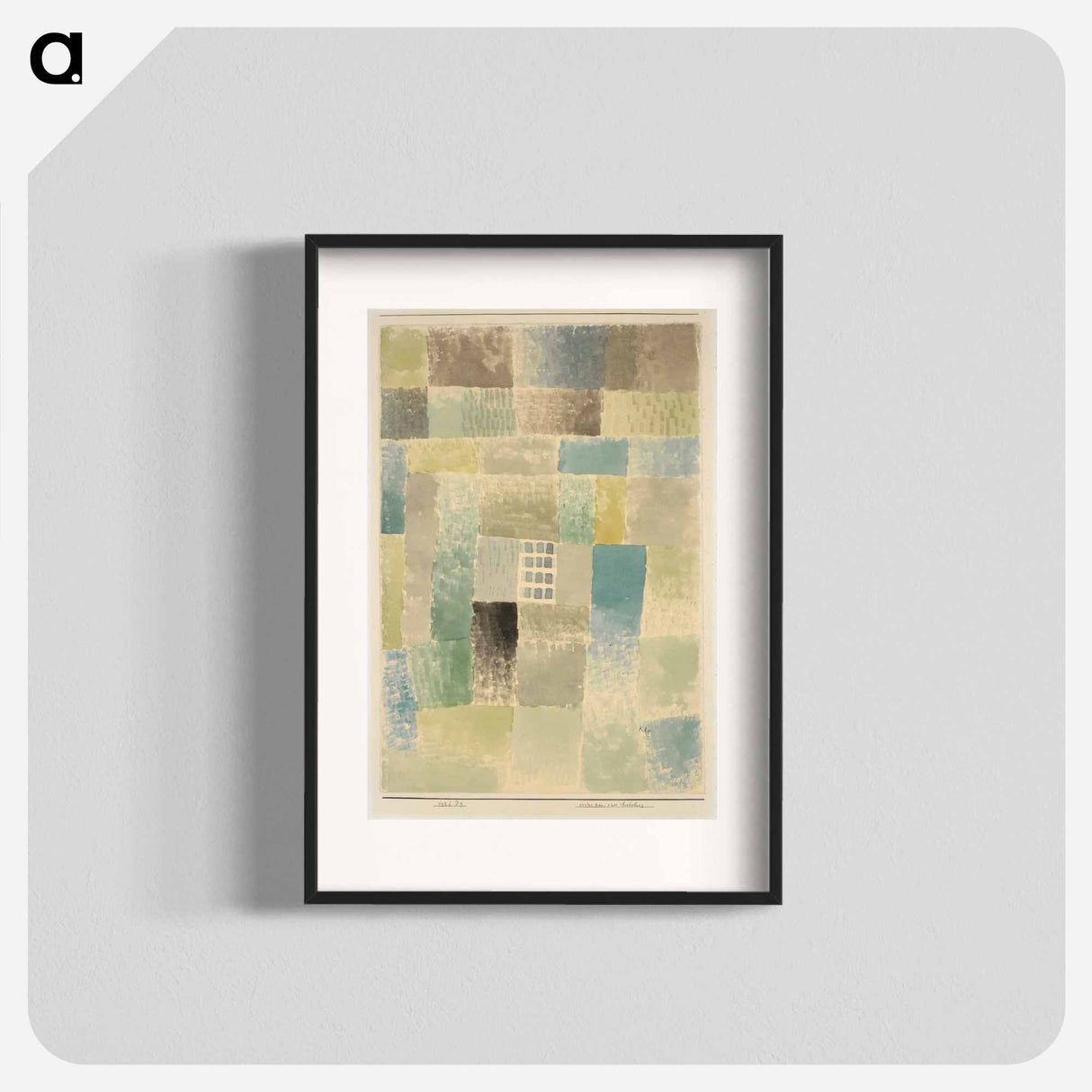 First house in a settlement
 - パウル クレー Poster.