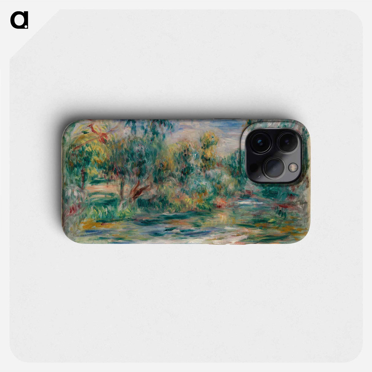 Landscape - Pierre Auguste Renoir Phone Case.