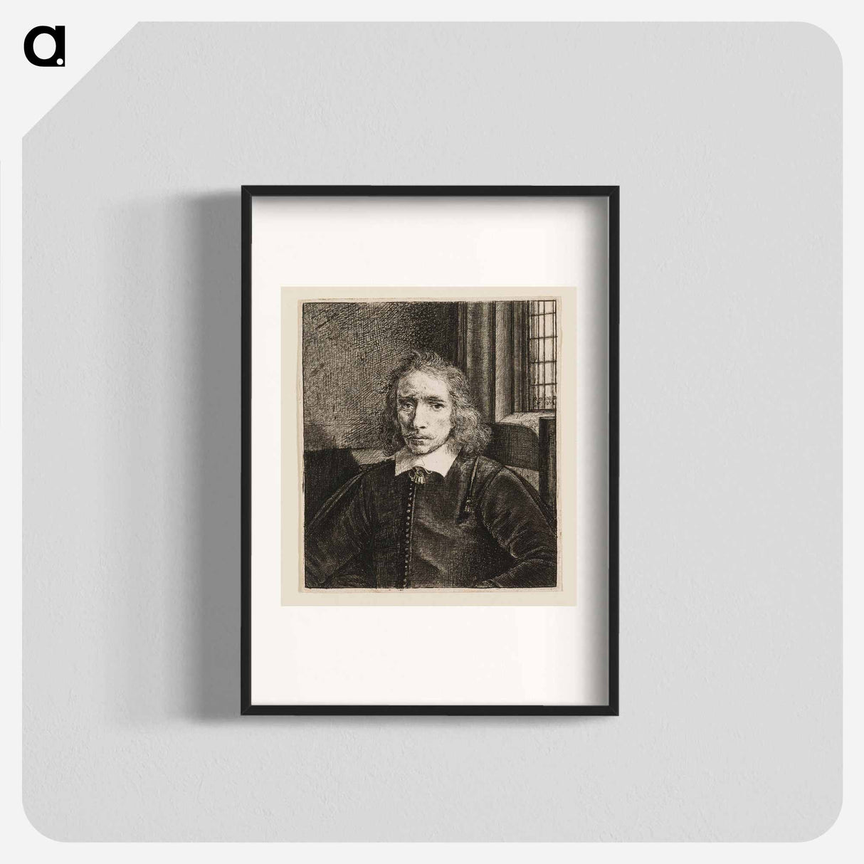 Thomas Jacobsz Haaring (The Young Haaring) - Rembrandt van Rijn Poster.