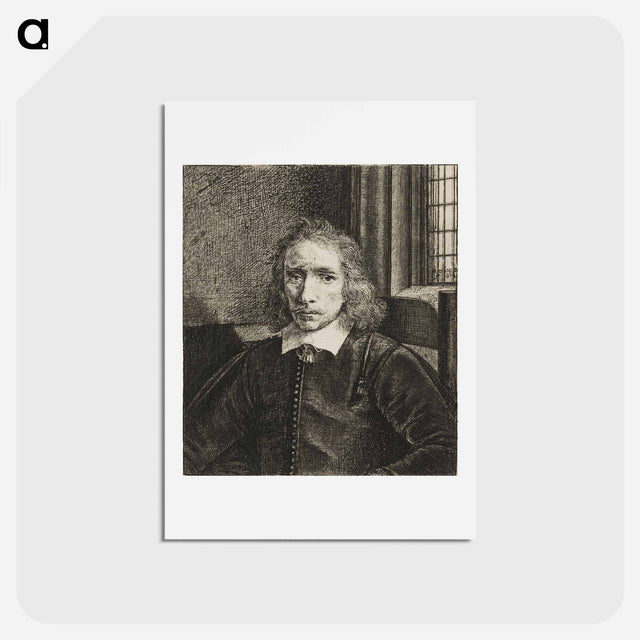 アートポストカード-Thomas Jacobsz Haaring (The Young Haaring) - レンブラント ファン レイン Postcard.