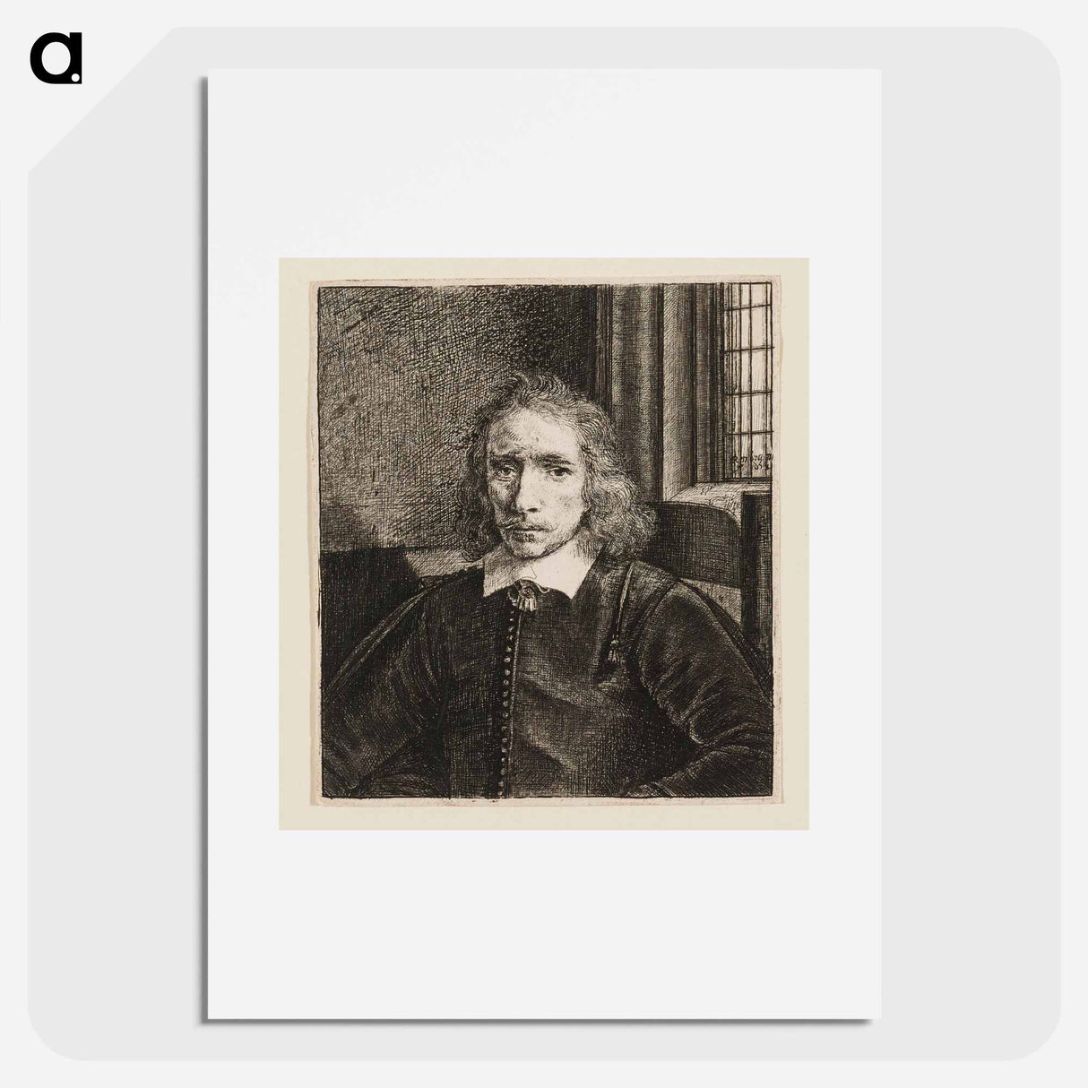 Thomas Jacobsz Haaring (The Young Haaring) - Rembrandt van Rijn Poster.