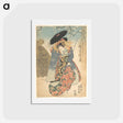 アートポストカード-Utagawa Kunisada Print
 - 歌川 国貞 Postcard.