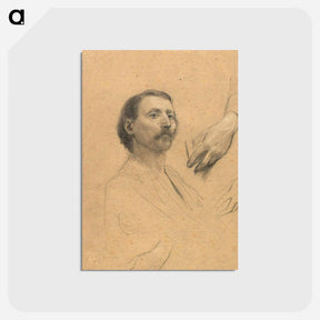 アートポストカード-Head and Hand Study for a Portrait of a Gentleman
 - ウィーン博物館 Postcard.