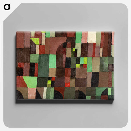 アートパネル-Red and Green Architecture
 - イェール大学アートギャラリー Canvas.