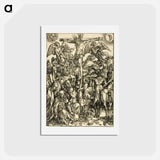 アートポストカード-The Crucifixion - アルブレヒト デューラー Postcard.