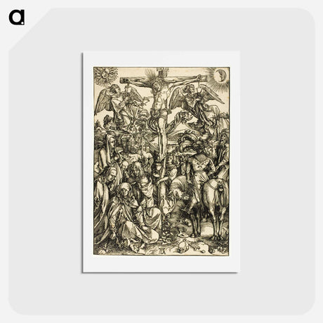 アートポストカード-The Crucifixion - アルブレヒト デューラー Postcard.