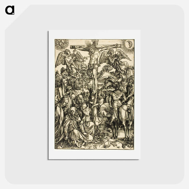 アートポストカード-The Crucifixion - アルブレヒト デューラー Postcard.