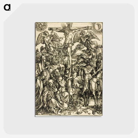 アートポストカード-The Crucifixion - アルブレヒト デューラー Postcard.