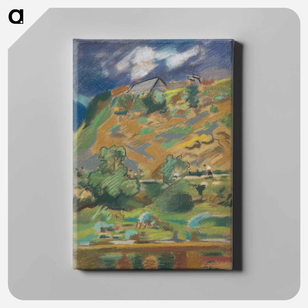 Landscape - アーノルド ピーター ワイズ クビンチャン Canvas.