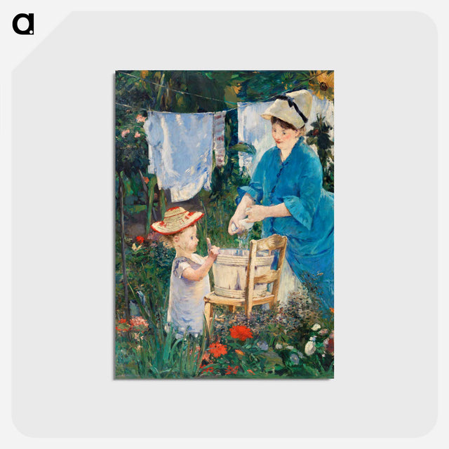 アートポストカード-Laundry
 - バーンズ・コレクション Postcard.