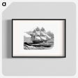 アートポスター-The Great Sea-Serpent When First Seen From H.M.S Daedalus
 - 大英図書館 Poster.
