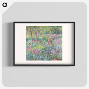 アートポスター-The Artist’s Garden in Giverny - クロード モネ Poster.