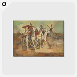 アートポストカード-Horse Riders
 - シプリアン マジェルニク Postcard.