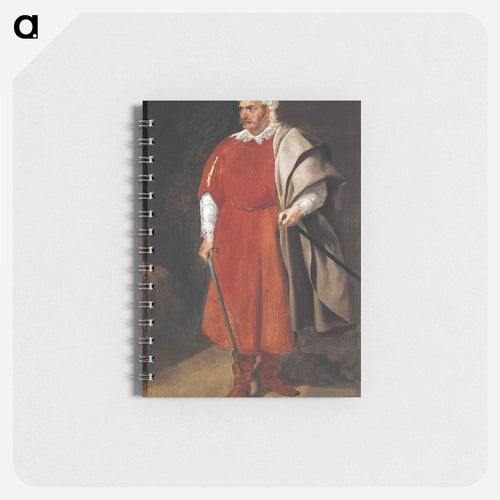 Portrait of the Buffoon 'Redbeard', Cristobal de Castaneda - ディエゴ ベラスケス Memo.