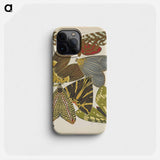 E.A. Séguy's vintage butterflies insect illustration - E.A.セギー Phone Case.
