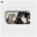 Attraction II - Edvard Munch Phone Case.