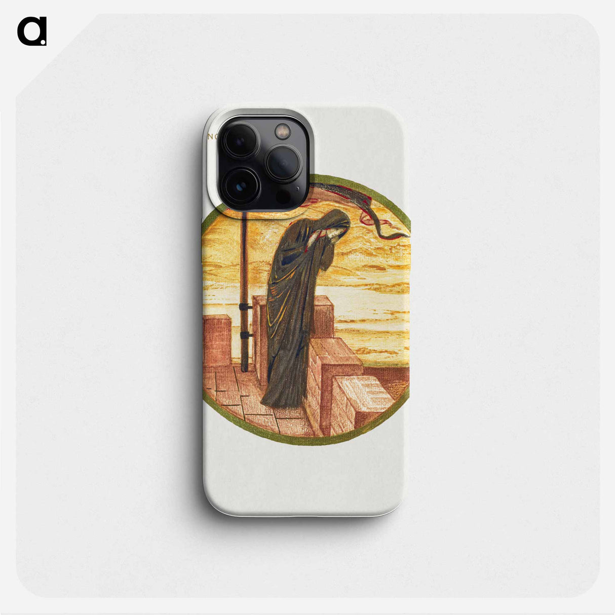 Comes he not? from The Flower Book - エドワード バーン ジョーンズ Phone Case.