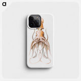 Vintage squid marine life illustration - エルンスト ヘッケル Phone Case.