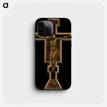 The Crucifixion - ジョット ディ ボンドーネ Phone Case.