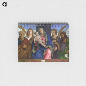 アートメモ帳-Madonna And Child With Saints - ジョヴァンニ ベッリーニ Memo.