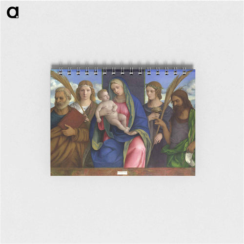 Madonna And Child With Saints - ジョヴァンニ ベッリーニ Memo.