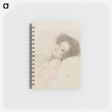 Portrait of a Young Woman Reclining - グスタフ クリムト Memo.