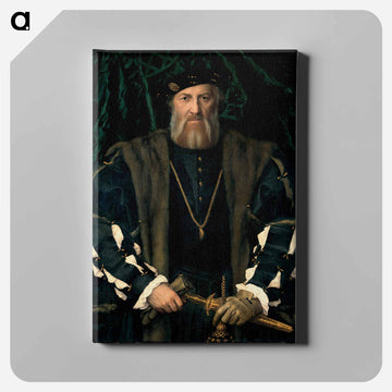 Charles De Solier, Sieur De Morette - ハンス ホルバイン Canvas.