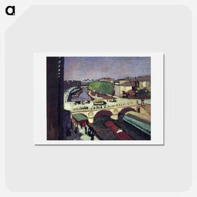 アートポストカード-The Pont Saint-Michel - アンリ マティス Postcard.