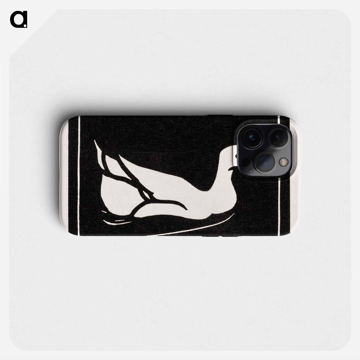 Swimming duck - ジュリー デ グラーグ Phone Case.