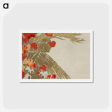 アートポストカード-Flowers from Momoyogusa–Flowers of a Hundred Generations - 神坂 雪佳 Postcard.