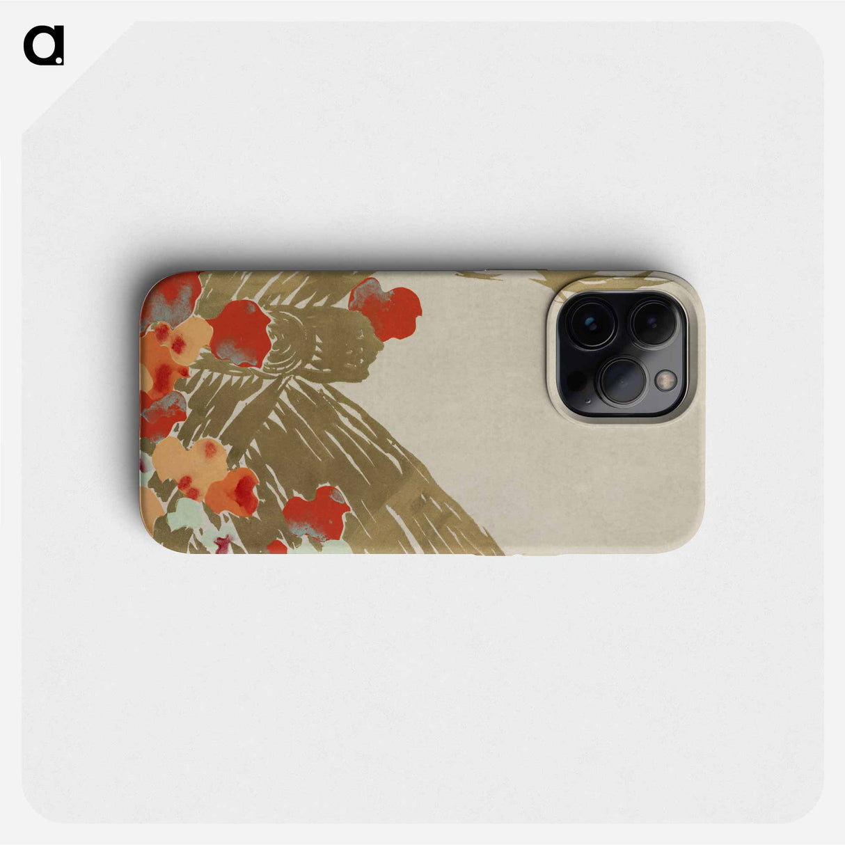 Flowers from Momoyogusa–Flowers of a Hundred Generations - Kamisaka Setsuka Phone Case.