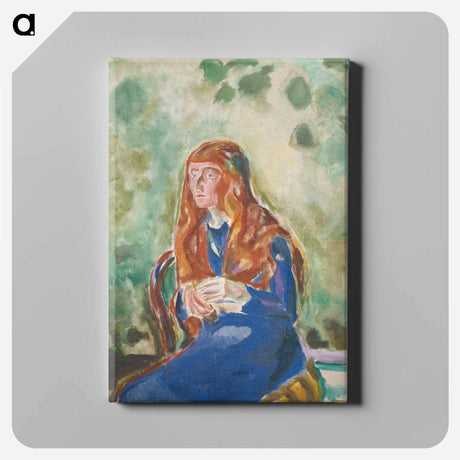 アートパネル-Portrait of Kate Pearls
 - バーゼル美術館 Canvas.