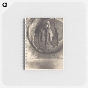 アートメモ帳-Et la-bas l'idole astrale, l'Apotheose - オディロン ルドン Memo.
